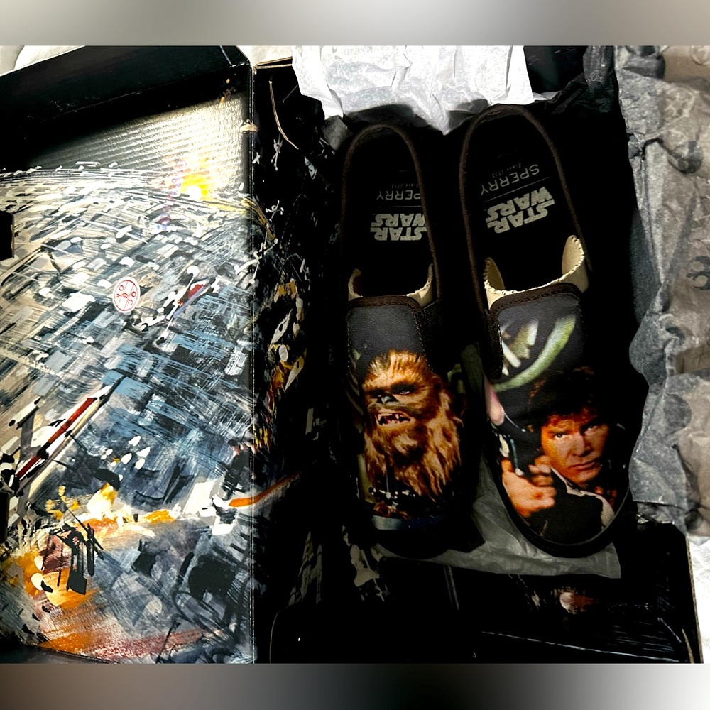 Star Wars Women’s Sperry Cloud Slip On Size 8